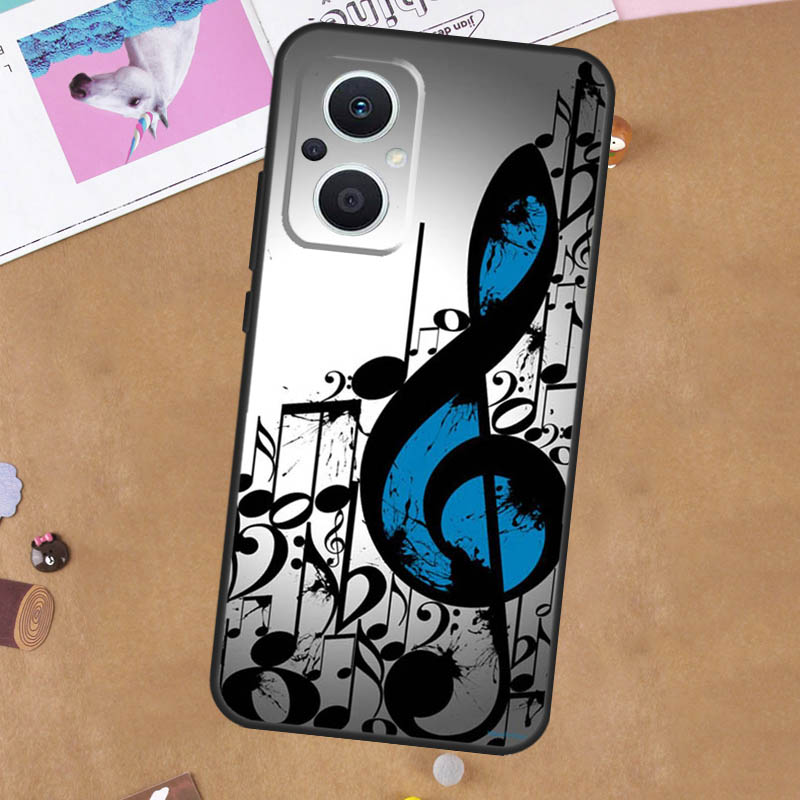 Music Note Symbol Piano Case F - Oppo Reno 12 ulasan dan harga