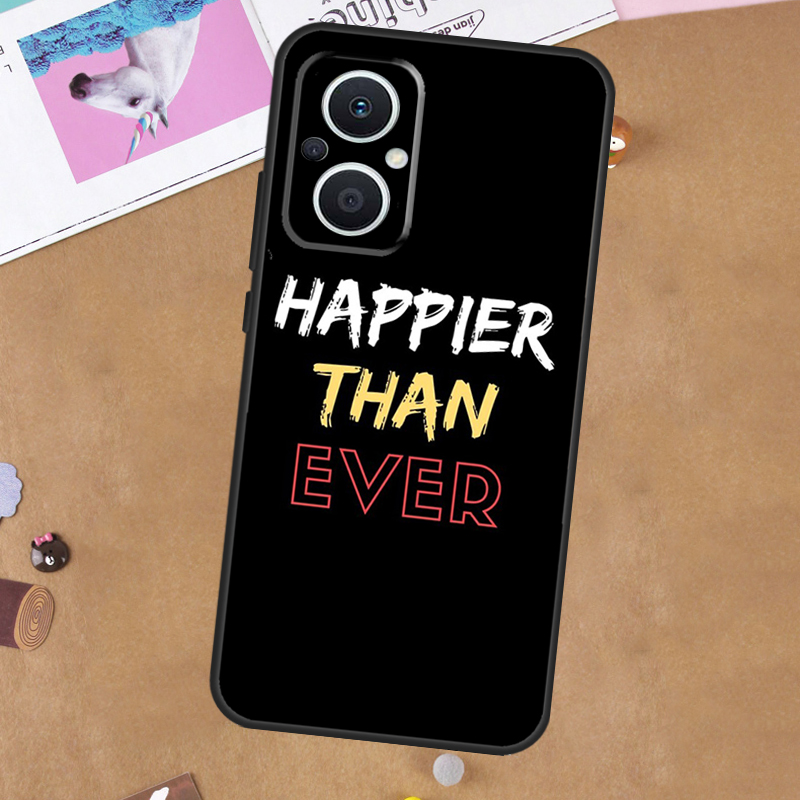 Happier Than Ever Case For OPP - Oppo Reno 12 ulasan dan harga