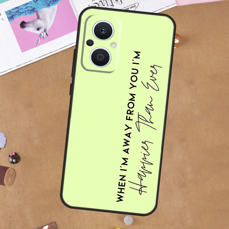 Happier Than Ever Case For OPP - Oppo Reno 12 ulasan dan harga