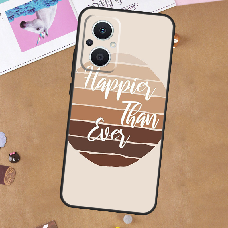 Happier Than Ever Case For OPP - Oppo Reno 12 ulasan dan harga