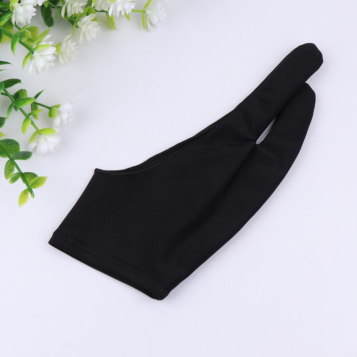 Two Finger Painting Glove Blac - Drawing Glove Artist ulasan dan harga